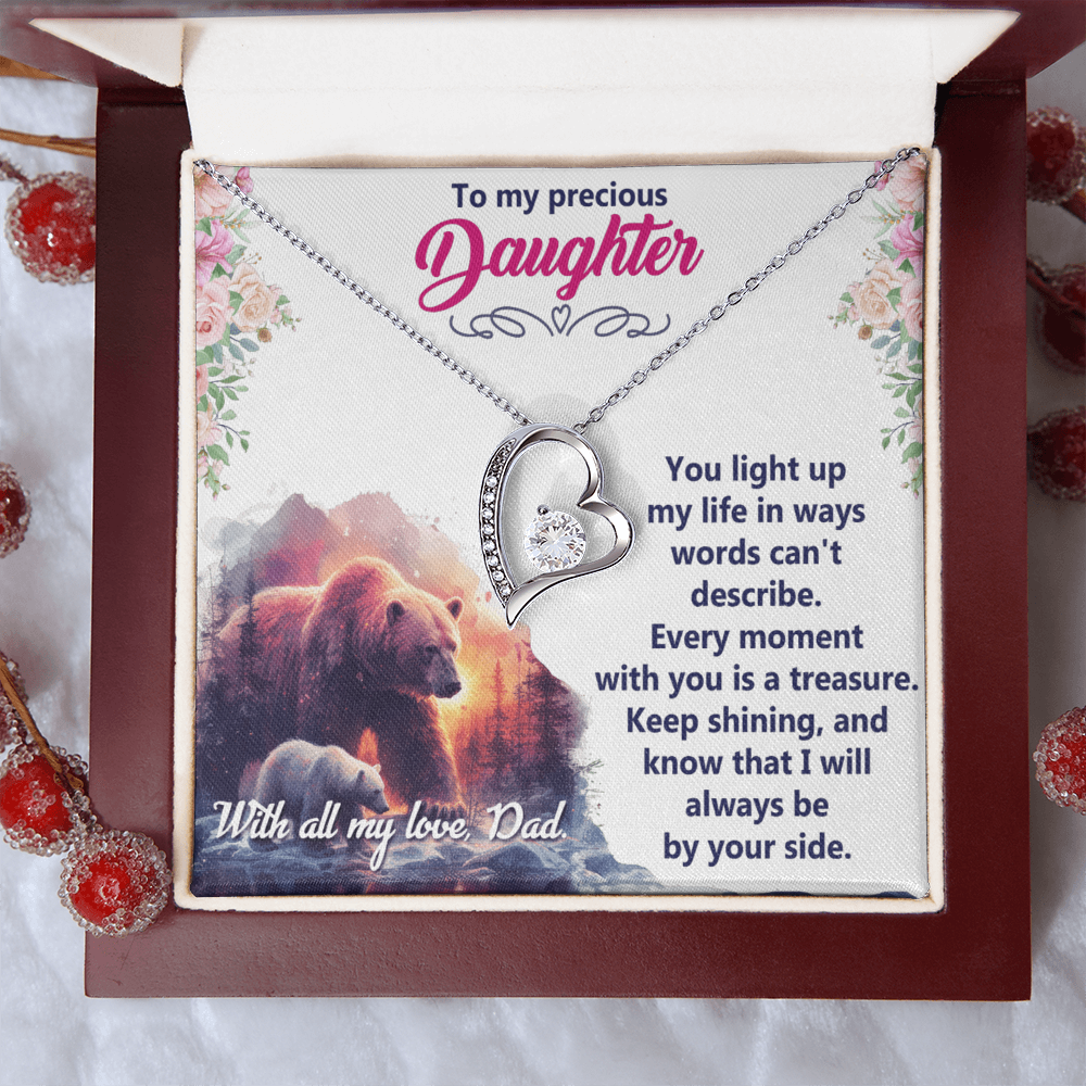 Forever Love Necklace: To My Precious Daughter