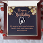 Forever Love Necklace: Happy Birthday Balloons