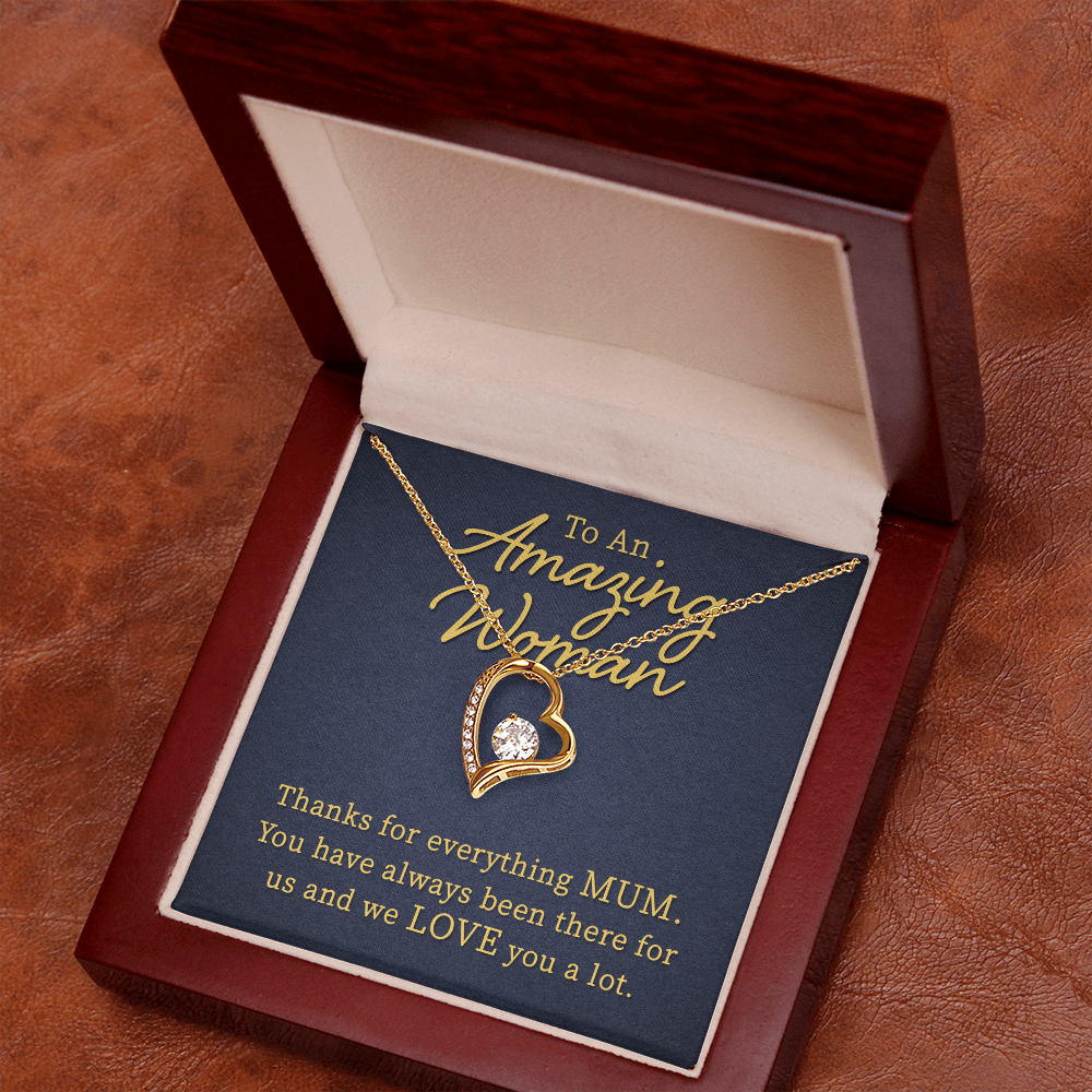 Forever Love Necklace: To An Amazing Woman