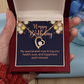 Forever Love Necklace: Happy Birthday Balloons
