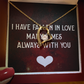 Forever Love Necklace:I Have Fallen In Love