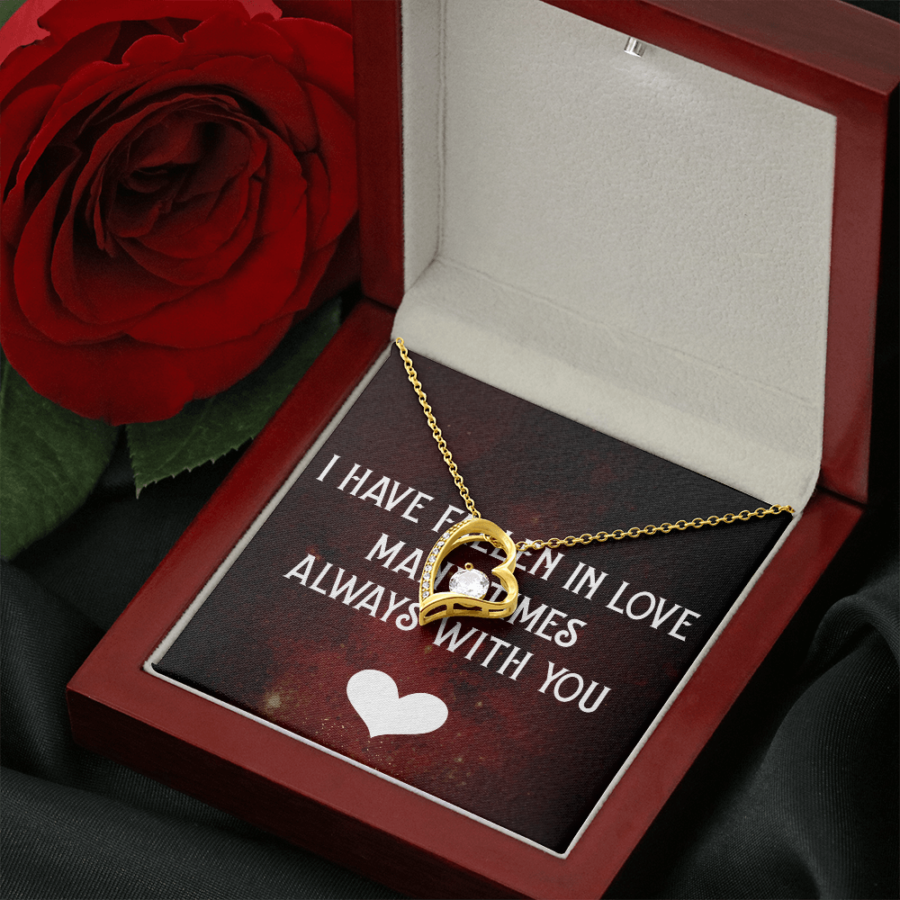 Forever Love Necklace:I Have Fallen In Love