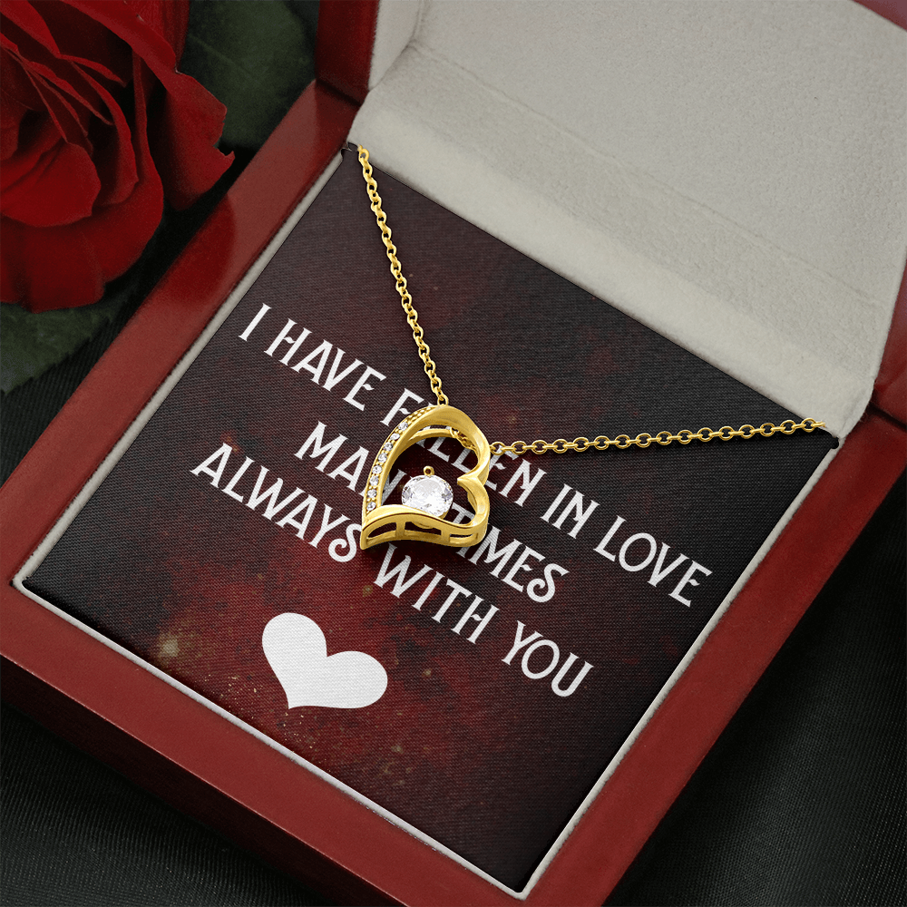 Forever Love Necklace:I Have Fallen In Love