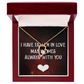 Forever Love Necklace:I Have Fallen In Love