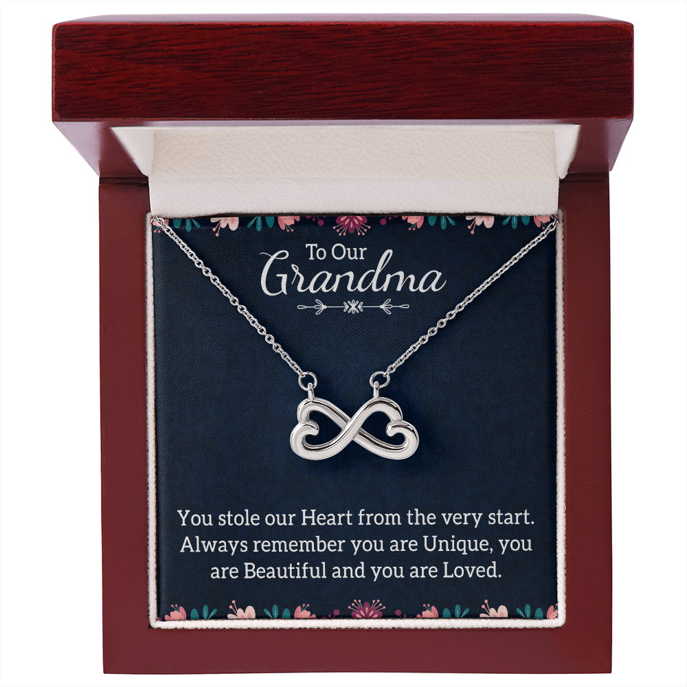 Endless Love Necklace: To Our Grandma