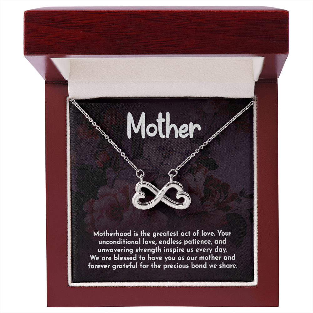 Endless Love Necklace: Mother - Motherhood Is The Greatest Act of Love