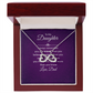 Endless Love Necklace: To My Daughter
