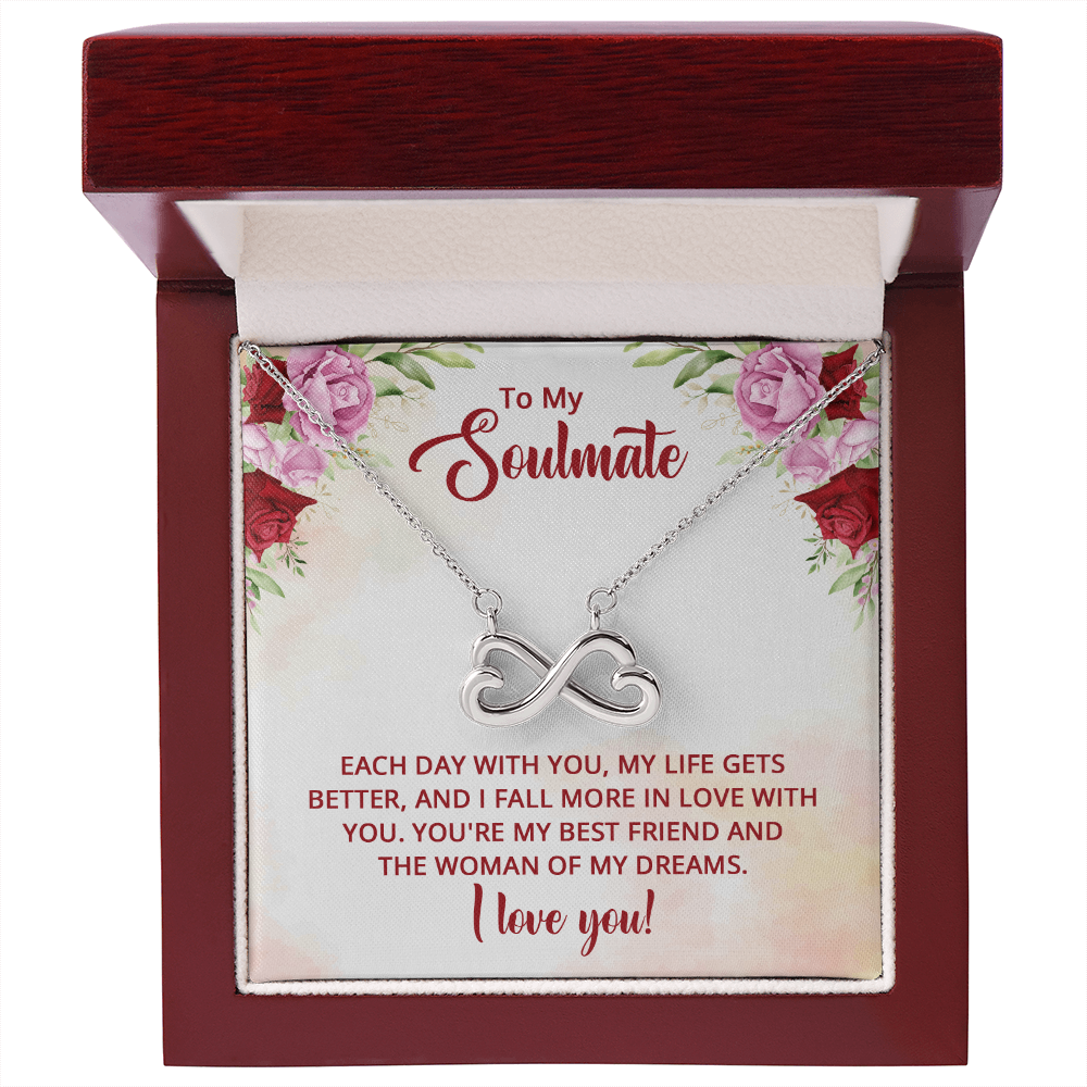 Endless Love Necklace:To My Soulmate I Love You !