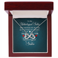 Endless Love Necklace:To My Unbiological Sister