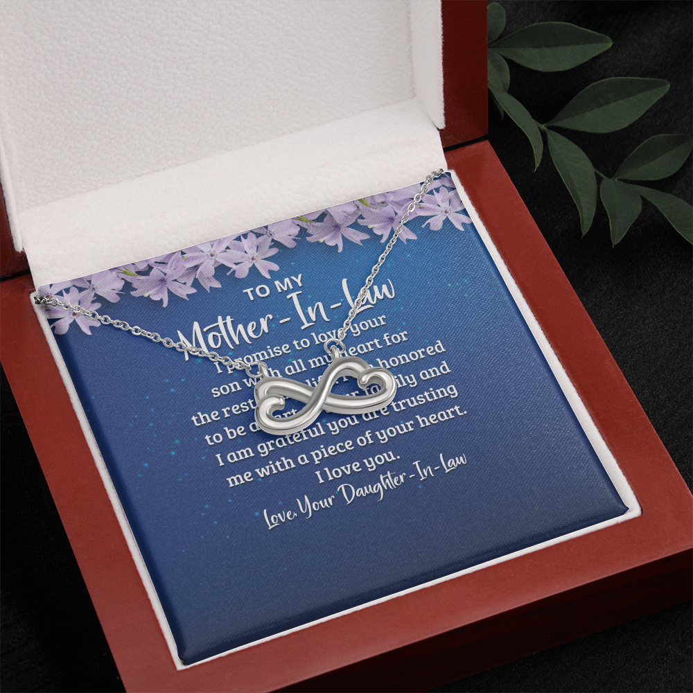 Endless Love Necklace:To My Mother -In-Law