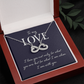Endless Love Necklace: To My Love