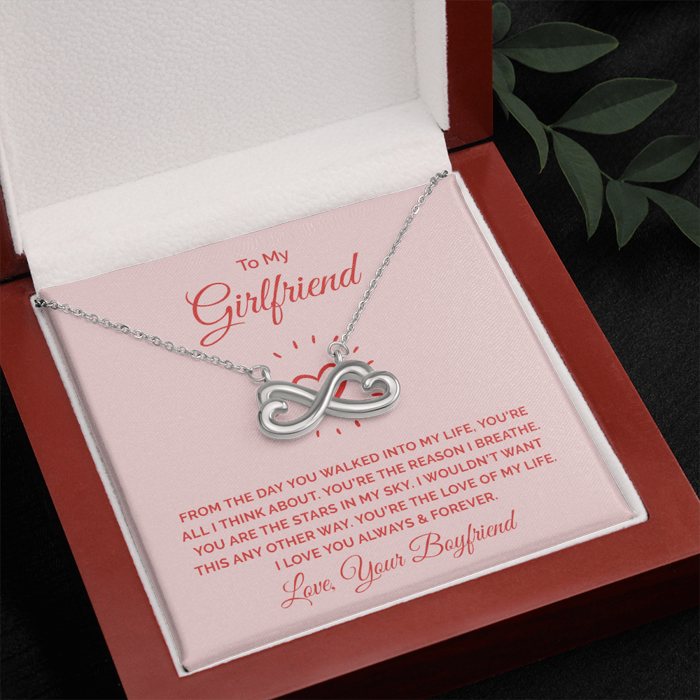 Endless Love Necklace: To My Girlfriend