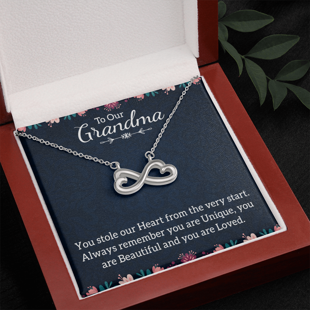 Endless Love Necklace: To Our Grandma