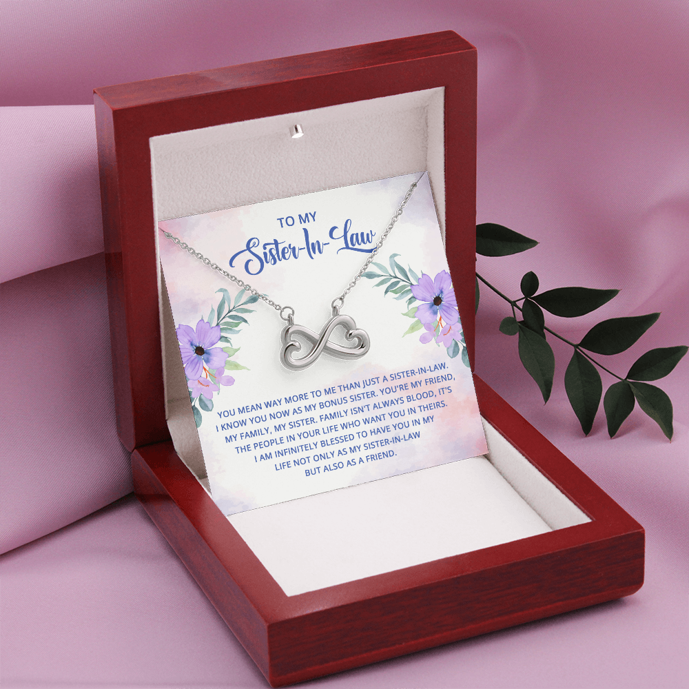 Endless Love Necklace: To My Sister -In-Law You Mean Way More To Me