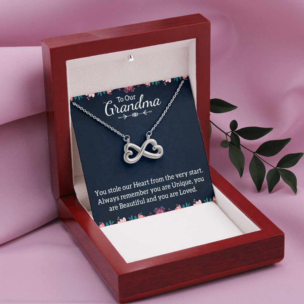 Endless Love Necklace: To Our Grandma