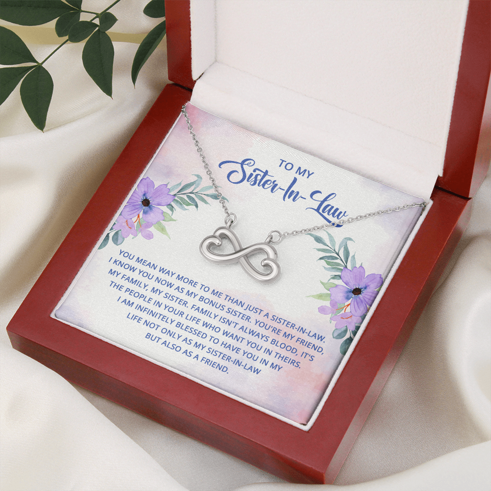 Endless Love Necklace: To My Sister -In-Law You Mean Way More To Me