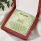 Endless Love Necklace: Daughter -In My Eyes My Little Girl