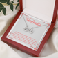 Endless Love Necklace: To My Soulmate I L'm Glad To Be Crazy About You