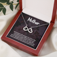 Endless Love Necklace: Mother - Motherhood Is The Greatest Act of Love