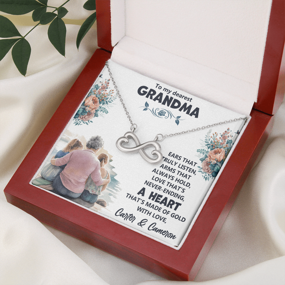 Endless Love Necklace: To My Dearest Grandma