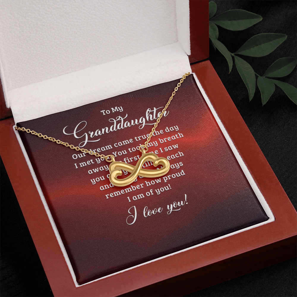 Endless Love Necklace:To My Granddaughter