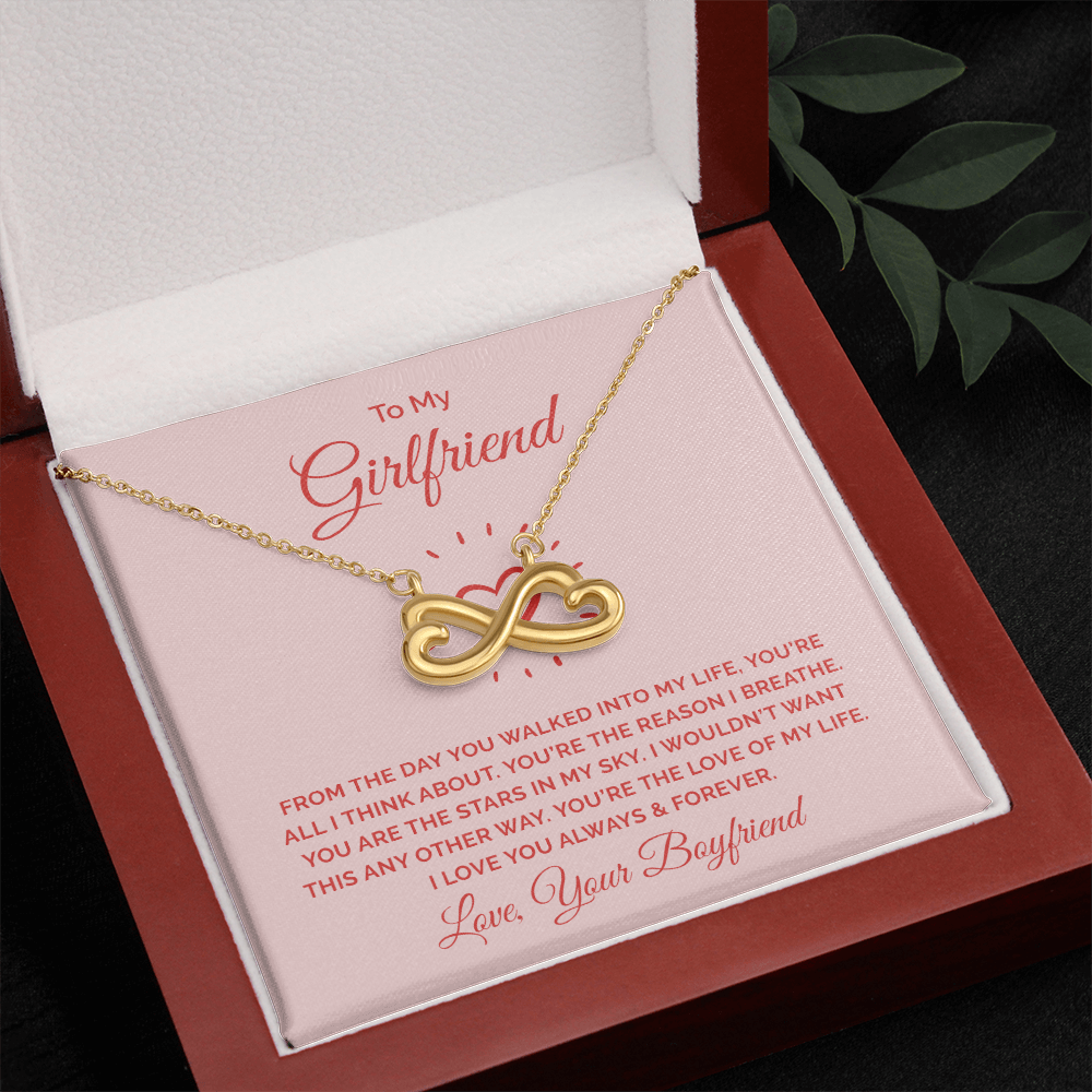 Endless Love Necklace: To My Girlfriend