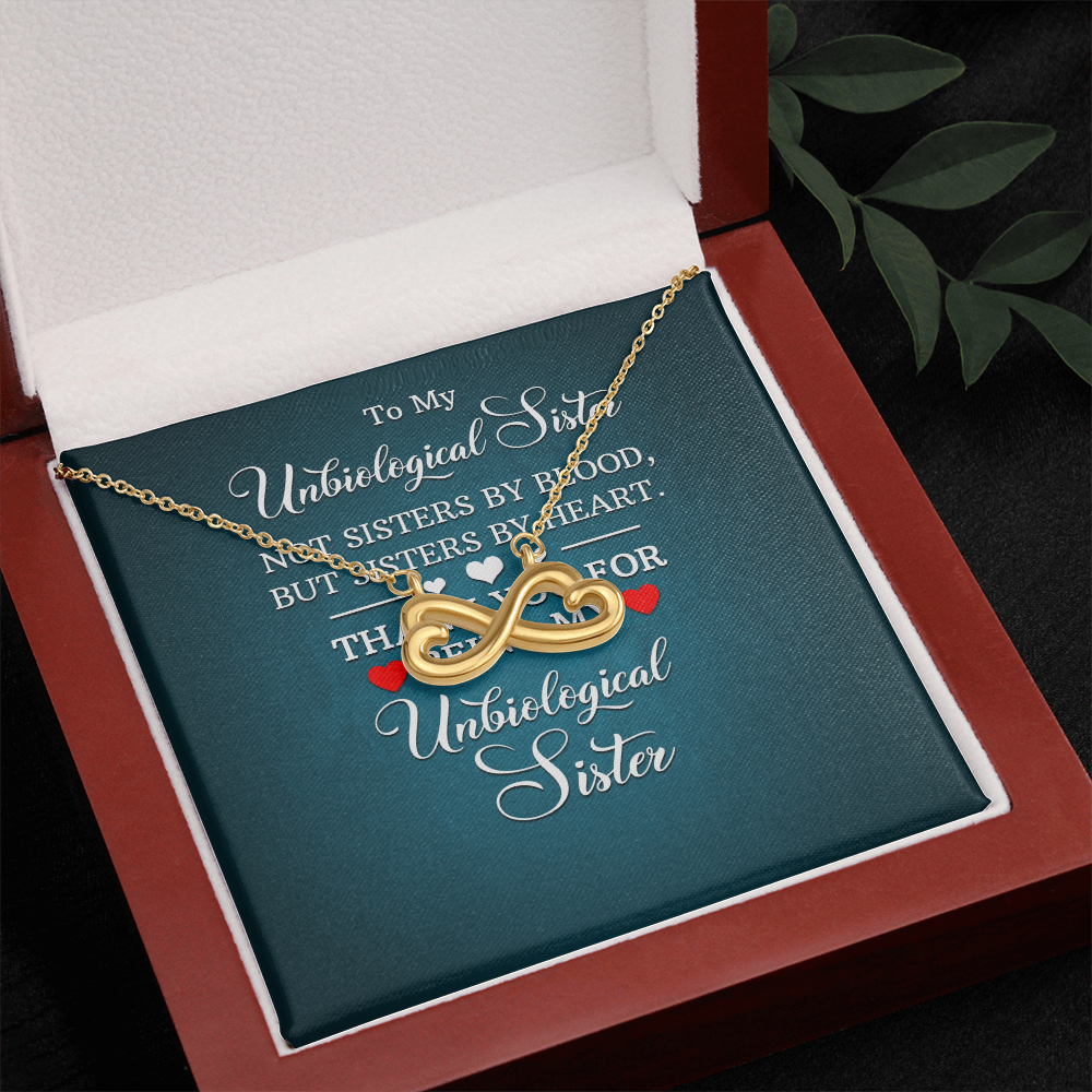 Endless Love Necklace:To My Unbiological Sister