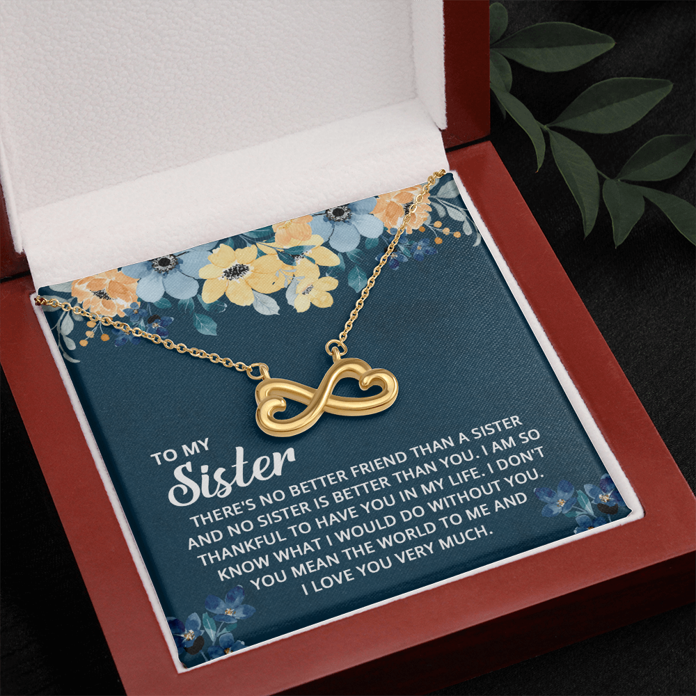 Endless Love Necklace:To My Sister