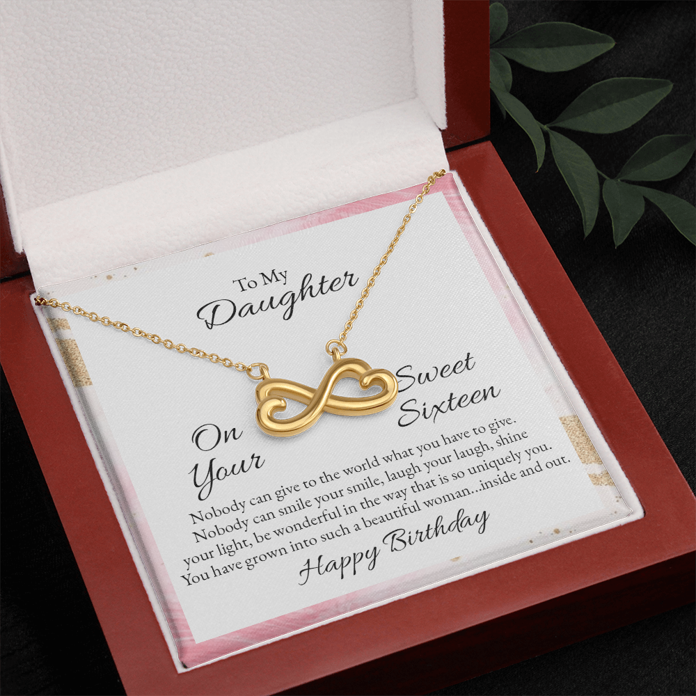 Endless Love Necklace: Sweet 16 Happy Birthday