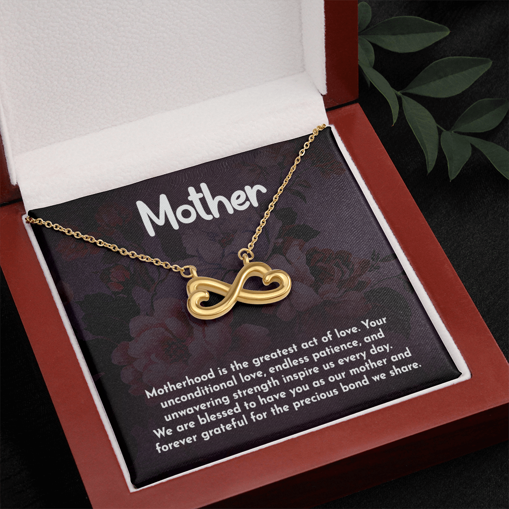 Endless Love Necklace: Mother - Motherhood Is The Greatest Act of Love