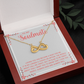 Endless Love Necklace: To My Soulmate I L'm Glad To Be Crazy About You