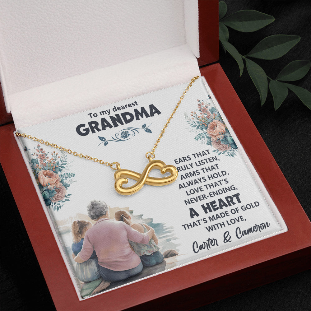 Endless Love Necklace: To My Dearest Grandma