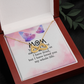 Endless Love Necklace: Mom- I Have Love For You My Whole Life