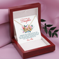 Endless Love Necklace: To My Daughter