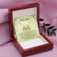 Endless Love Necklace: Daughter -In My Eyes My Little Girl