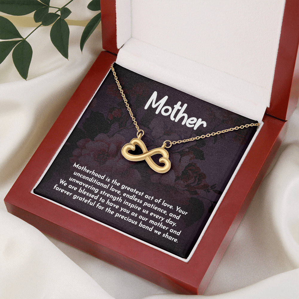 Endless Love Necklace: Mother - Motherhood Is The Greatest Act of Love