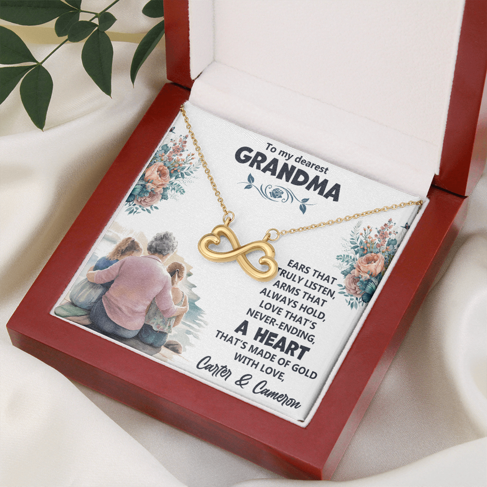 Endless Love Necklace: To My Dearest Grandma