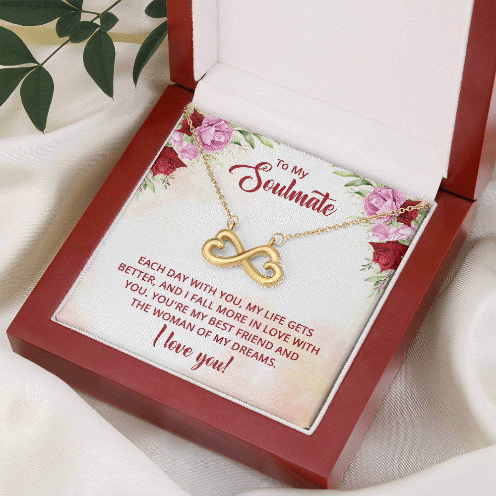 Endless Love Necklace:To My Soulmate I Love You !