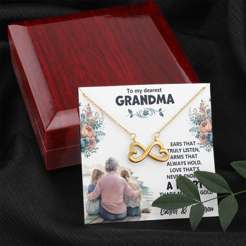 Endless Love Necklace: To My Dearest Grandma