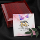 Endless Love Necklace: Mom- I Have Love For You My Whole Life