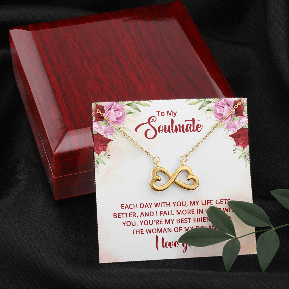 Endless Love Necklace:To My Soulmate I Love You !