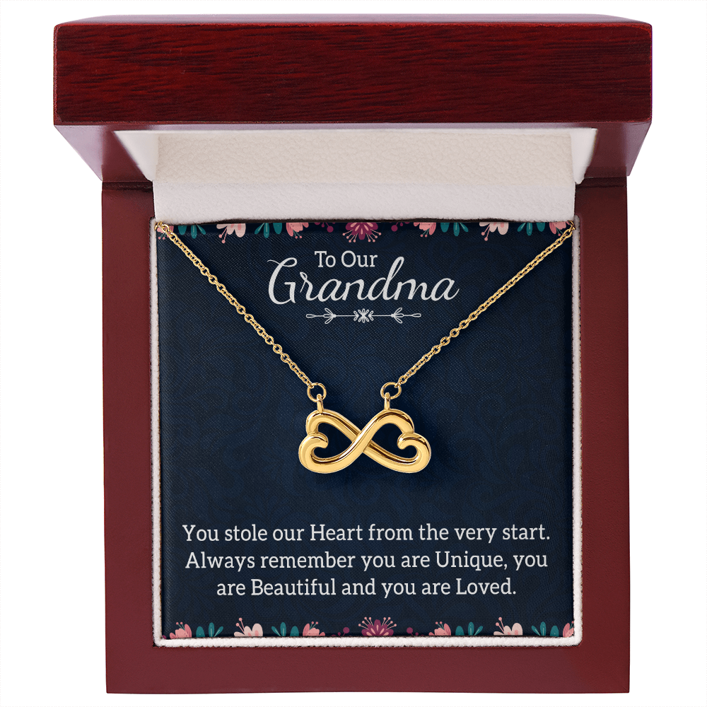 Endless Love Necklace: To Our Grandma