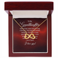 Endless Love Necklace:To My Granddaughter