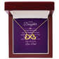 Endless Love Necklace: To My Daughter