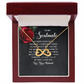Endless Love Necklace:To Soul Mate Love Your Husband