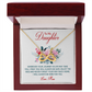 Endless Love Necklace: To My Daughter