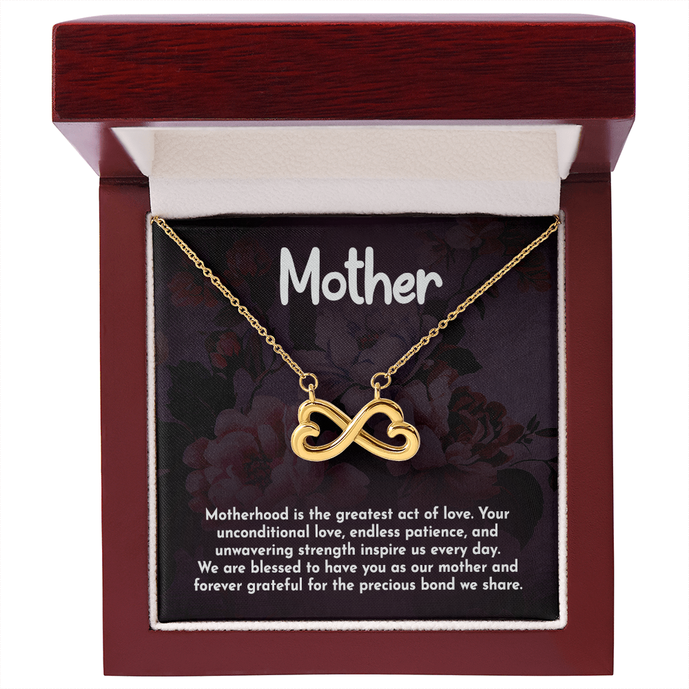 Endless Love Necklace: Mother - Motherhood Is The Greatest Act of Love