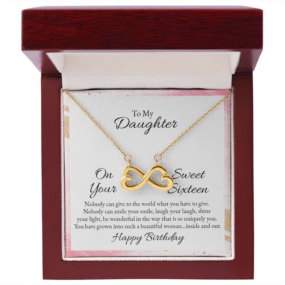 Endless Love Necklace: Sweet 16 Happy Birthday