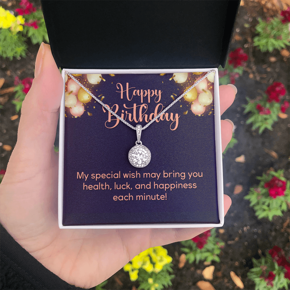 Eternal Hope Necklace: Happy Birthday Balloons