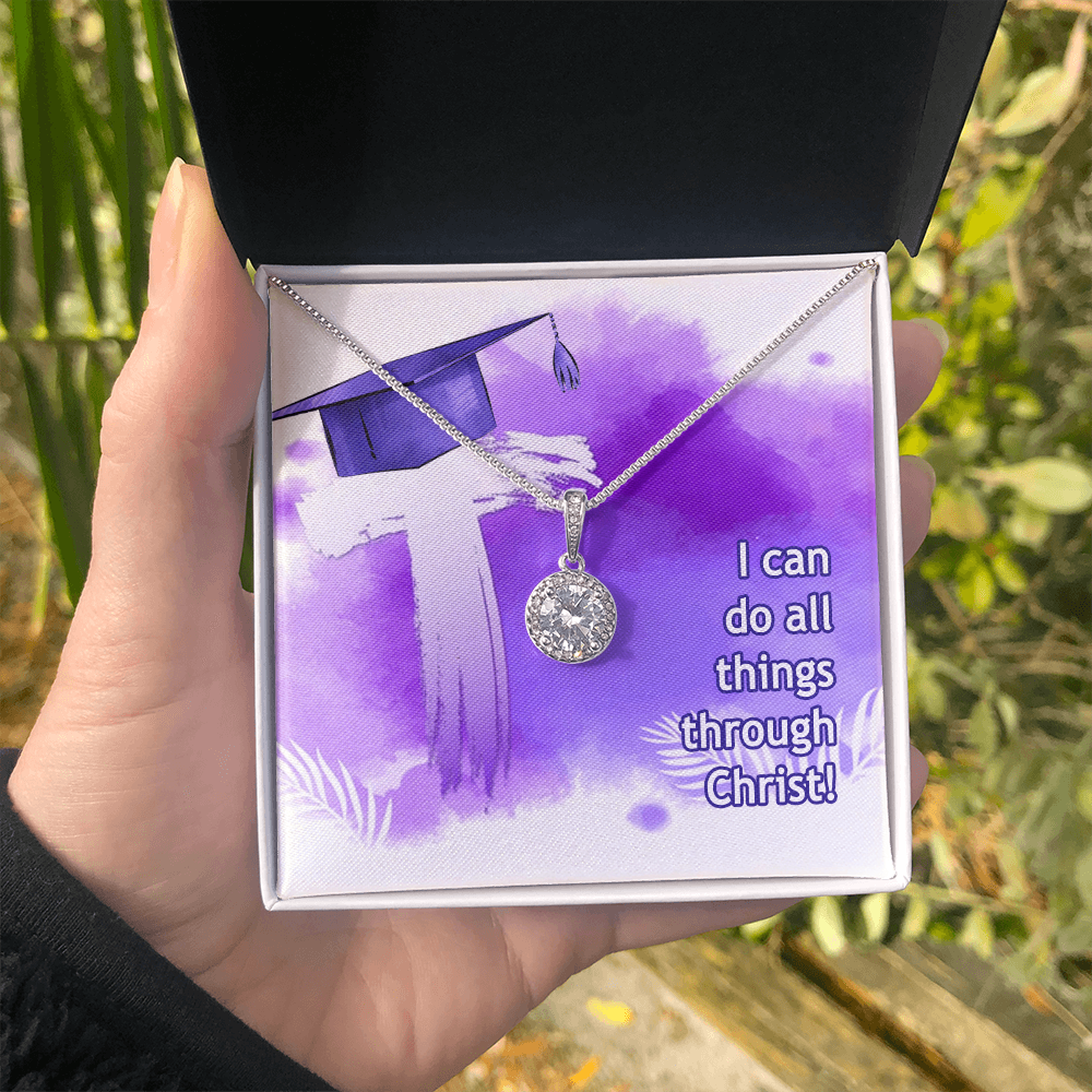 Eternal Hope Necklace :I can do all things through Christ !